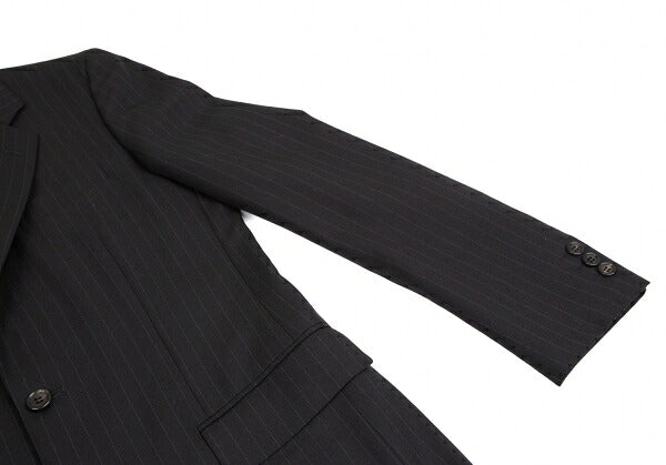 COMME des GARCONS HOMME DEUX Black Stripe 2B Jacket Size M