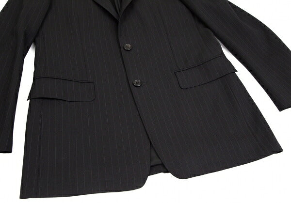 COMME des GARCONS HOMME DEUX Black Stripe 2B Jacket Size M