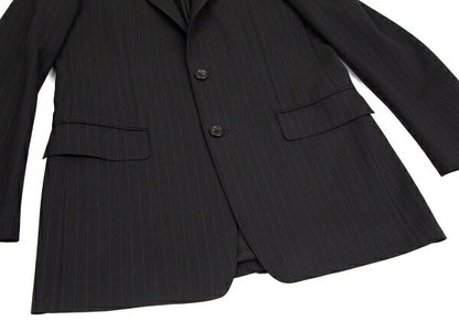 COMME des GARCONS HOMME DEUX Black Stripe 2B Jacket Size M