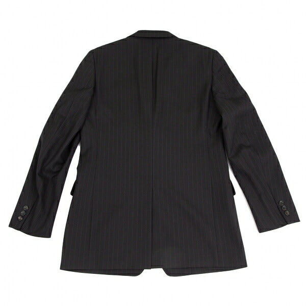 COMME des GARCONS HOMME DEUX Black Stripe 2B Jacket Size M