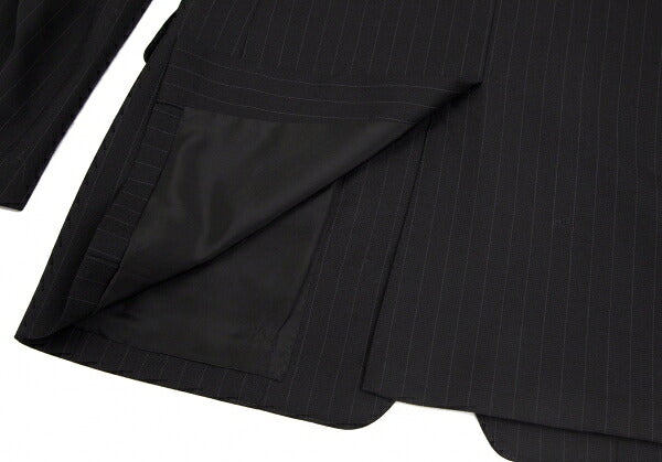 COMME des GARCONS HOMME DEUX Black Stripe 2B Jacket Size M