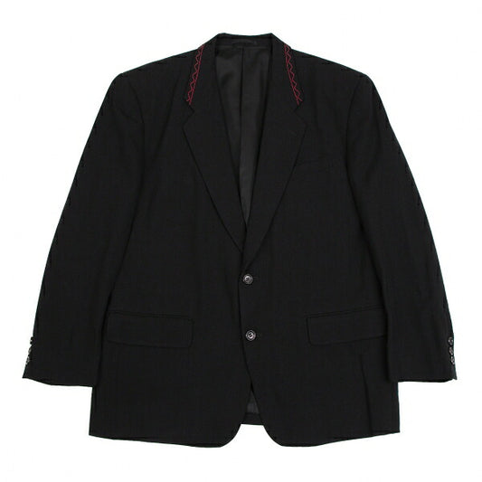 COMME des GARCONS HOMME PLUS Wool Stitch Jacket Black Size M