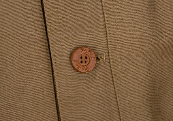 Papas Check Lined Logo Patch Coverall Brown Size L