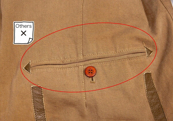 Papas Check Lined Logo Patch Coverall Brown Size L