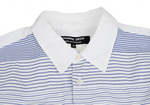 COMME des GARCONS HOMME DEUX Multi Shirt White Size XS