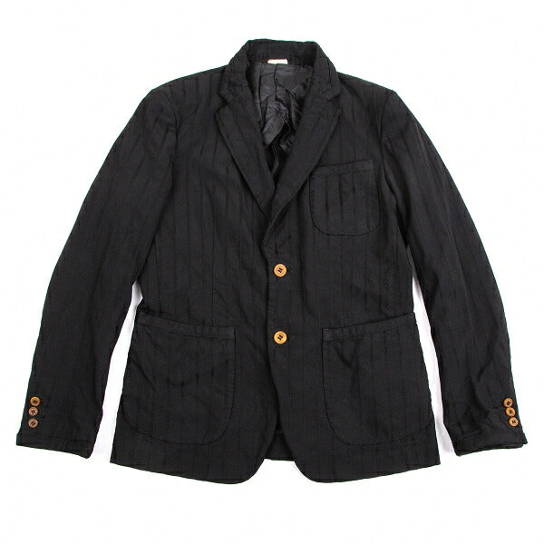 COMME des GARCONS HOMME DEUX Dyed Jacket Black Size XS