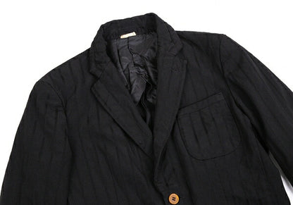 COMME des GARCONS HOMME DEUX Dyed Jacket Black Size XS