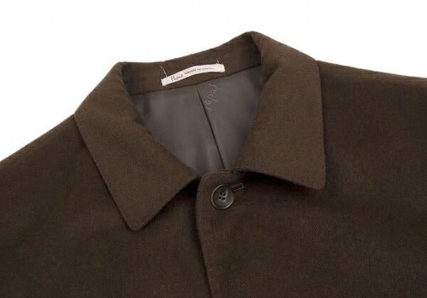 Papas Angora Wool Coverall Jacket Brown Size M