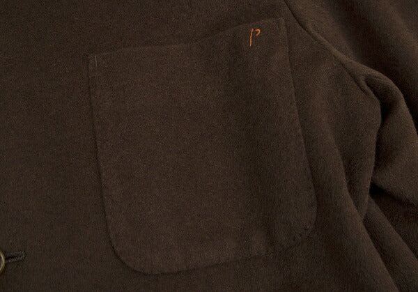 Papas Angora Wool Coverall Jacket Brown Size M