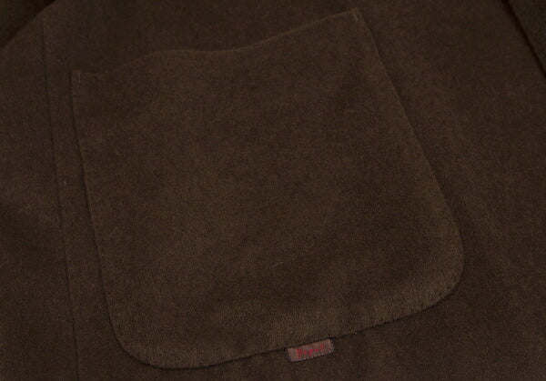 Papas Angora Wool Coverall Jacket Brown Size M