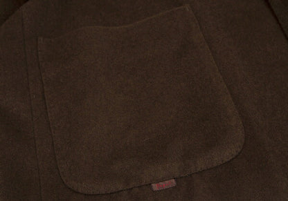 Papas Angora Wool Coverall Jacket Brown Size M