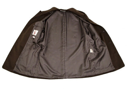 Papas Angora Wool Coverall Jacket Brown Size M