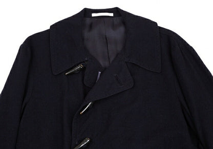 Y's for men Garment Dyed Toggle Button Coat Navy Size 3