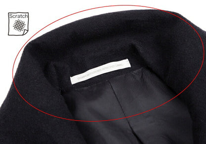 Y's for men Garment Dyed Toggle Button Coat Navy Size 3