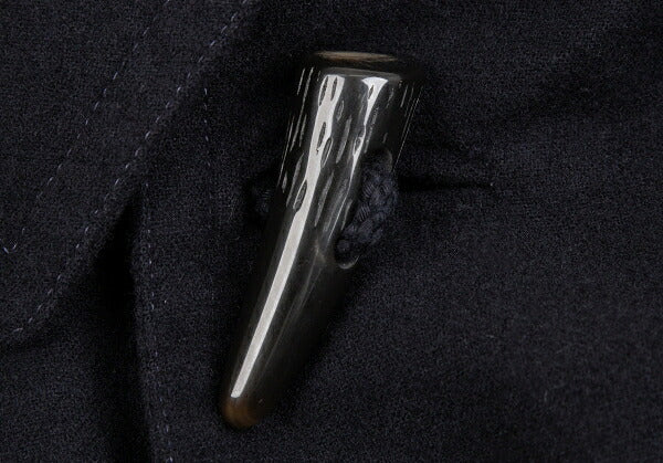 Y's for men Garment Dyed Toggle Button Coat Navy Size 3