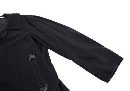 Y's for men Garment Dyed Toggle Button Coat Navy Size 3