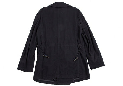 Y's for men Garment Dyed Toggle Button Coat Navy Size 3