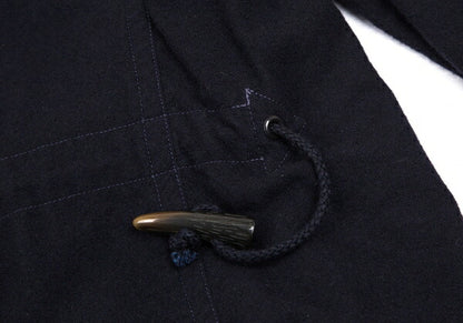 Y's for men Garment Dyed Toggle Button Coat Navy Size 3