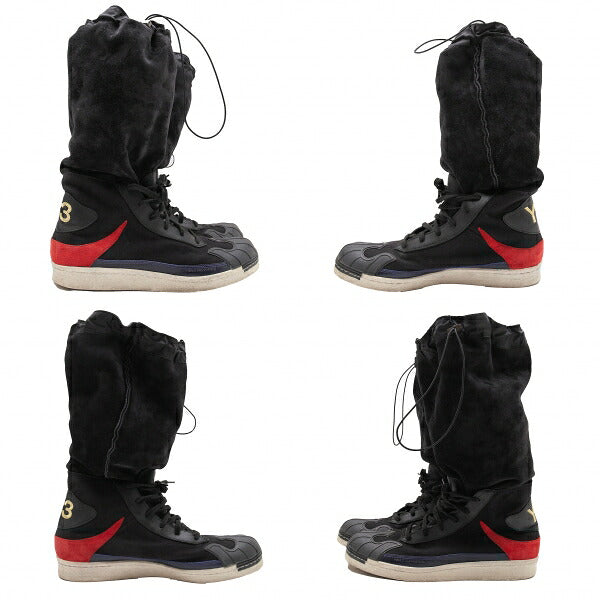 Y-3 Nomad Star Hi Boot Sneakers Black Size 26.5cm