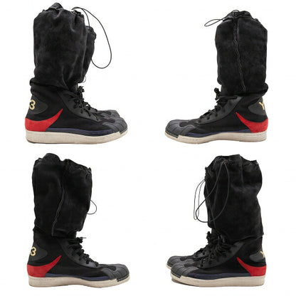 Y-3 Nomad Star Hi Boot Sneakers Black Size 26.5cm