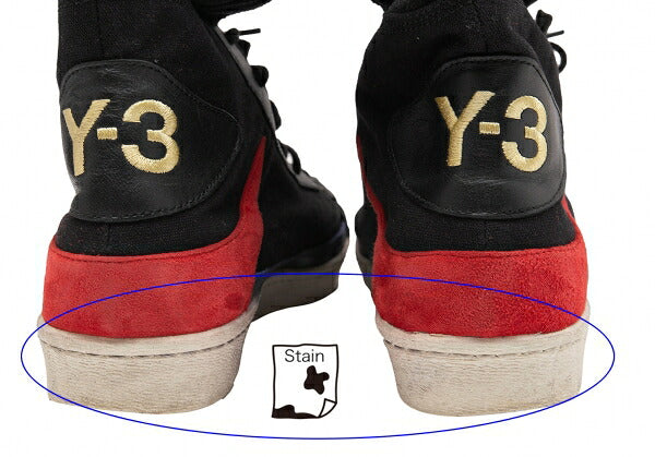 Y-3 Nomad Star Hi Boot Sneakers Black Size 26.5cm