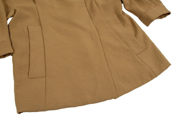 MARNI Stand Collar Snap Button Jacket Mustard Size 38