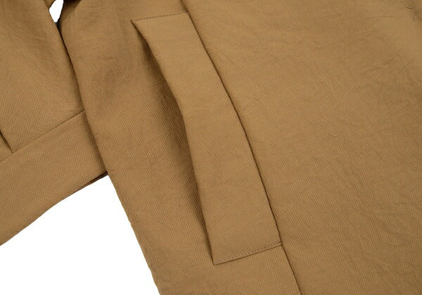 MARNI Stand Collar Snap Button Jacket Mustard Size 38