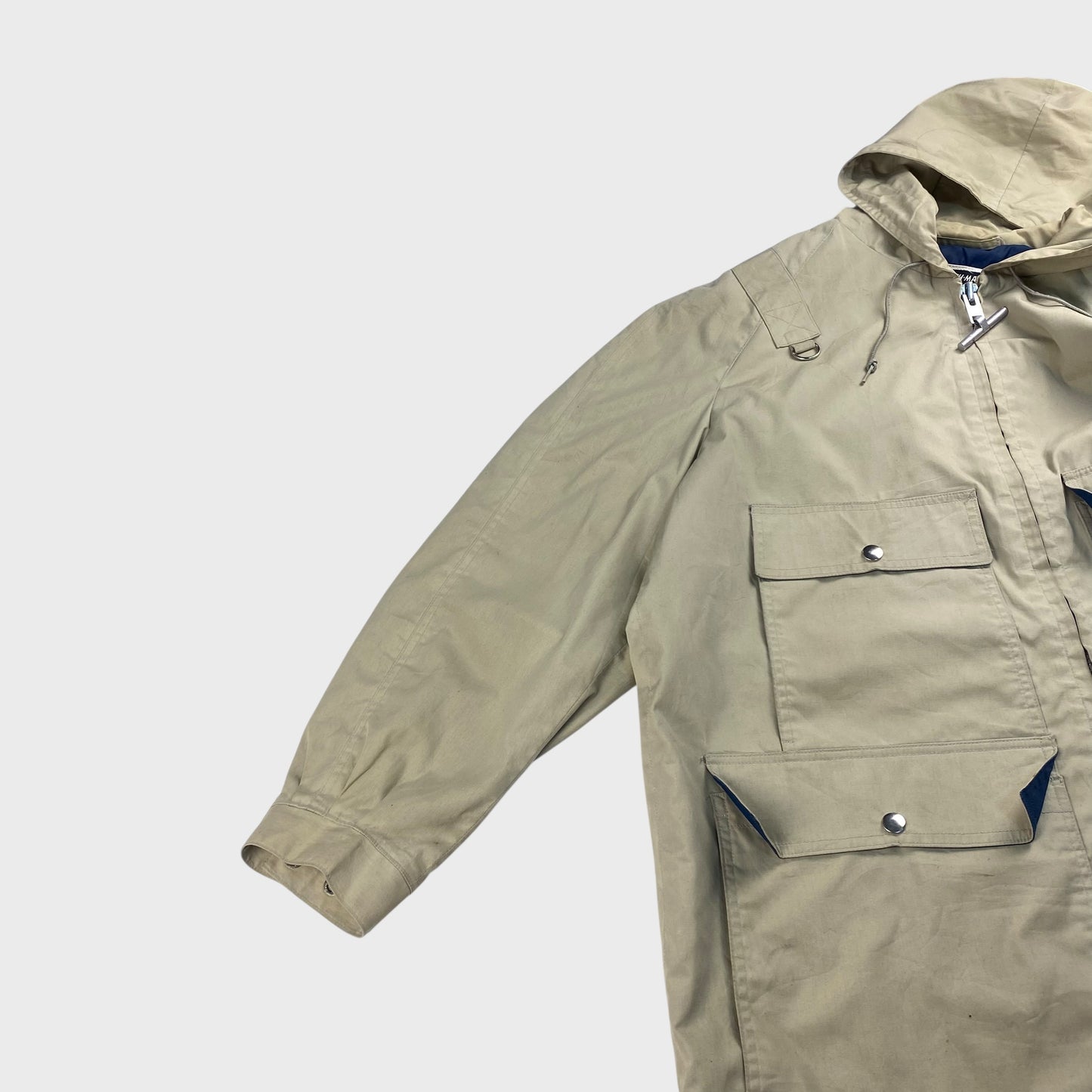 MIGHTY-MAC 70s USA Made 4-Pocket Double Zipper Size XL