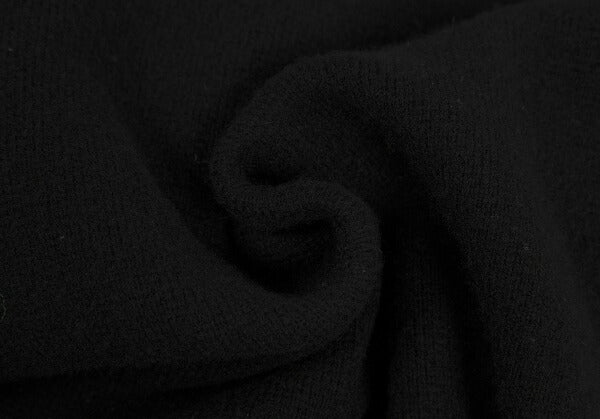 ISSEY MIYAKE Wool Needle Punch Knit Tunic Black Size M
