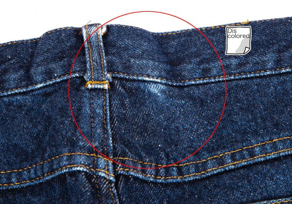 COMME des GARCONS HOMME Logo Leather Jeans Indigo Size S
