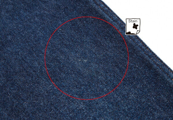 COMME des GARCONS HOMME Logo Leather Jeans Indigo Size S