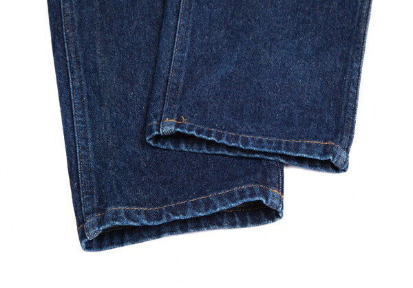 COMME des GARCONS HOMME Logo Leather Jeans Indigo Size S