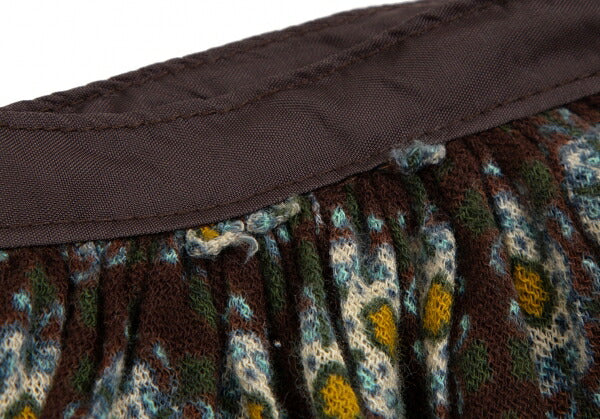 Y's Flower Print Mesh Skirt Brown Size 3