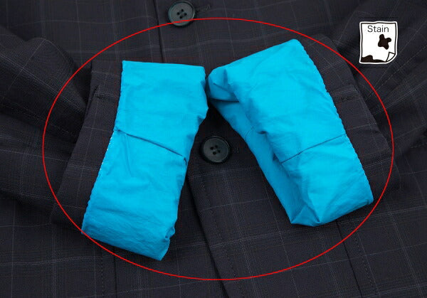 COMME des GARCONS HOMME Dyed Wool Check Jacket Navy Size XS