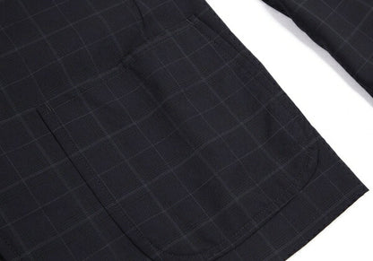 COMME des GARCONS HOMME Dyed Wool Check Jacket Navy Size XS