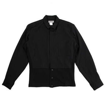 Yohji Yamamoto POUR HOMME Wool Gabardine Knit Black Size M