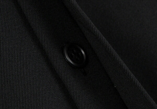 Yohji Yamamoto POUR HOMME Wool Gabardine Knit Black Size M