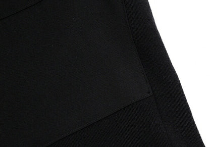 Yohji Yamamoto POUR HOMME Wool Gabardine Knit Black Size M