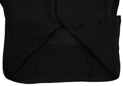 Yohji Yamamoto POUR HOMME Wool Gabardine Knit Black Size M