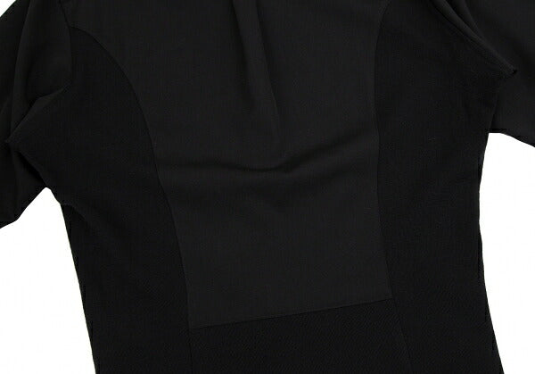 Yohji Yamamoto POUR HOMME Wool Gabardine Knit Black Size M