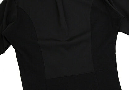 Yohji Yamamoto POUR HOMME Wool Gabardine Knit Black Size M