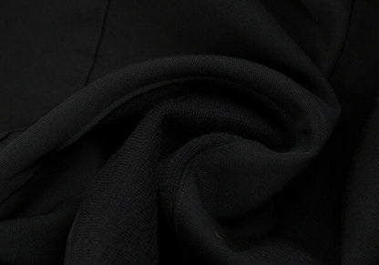 Yohji Yamamoto POUR HOMME Wool Gabardine Knit Black Size M