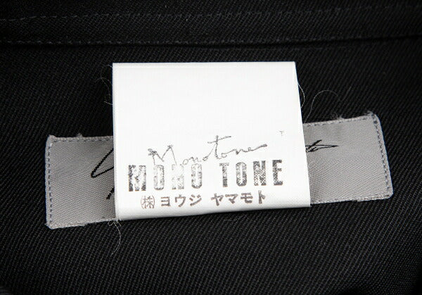Yohji Yamamoto POUR HOMME Wool Gabardine Knit Black Size M