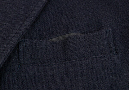 Yohji Yamamoto POUR HOMME Shirred Double Jacket Blue Size M