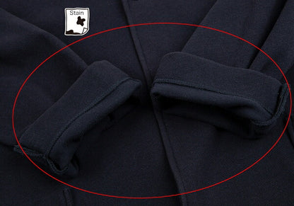 Yohji Yamamoto POUR HOMME Shirred Double Jacket Blue Size M