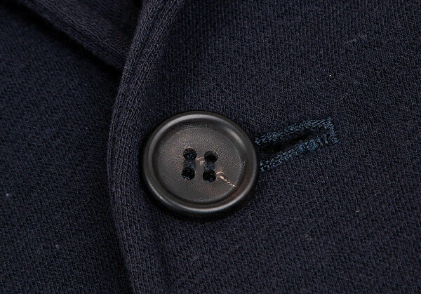 Yohji Yamamoto POUR HOMME Shirred Double Jacket Blue Size M