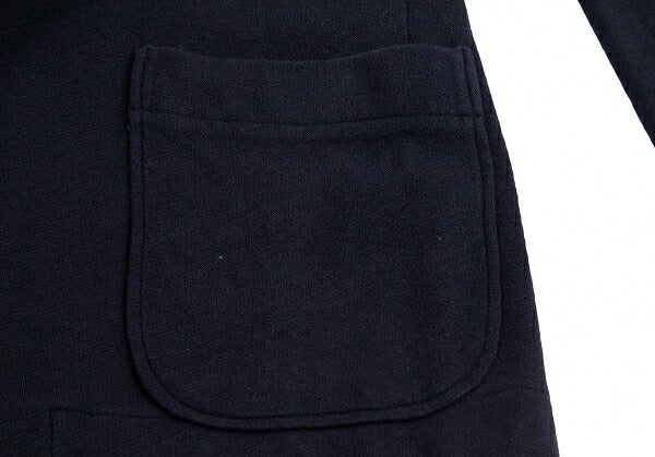 Yohji Yamamoto POUR HOMME Shirred Double Jacket Blue Size M