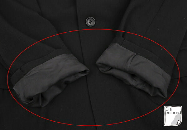 Yohji Yamamoto POUR HOMME Wool Gabardine Jacket Black Size M