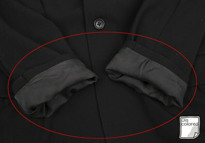Yohji Yamamoto POUR HOMME Wool Gabardine Jacket Black Size M