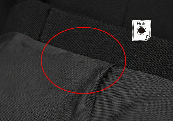 Yohji Yamamoto POUR HOMME Wool Gabardine Jacket Black Size M
